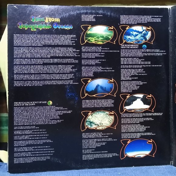YES Tales From Topographic Oceans 1974 gatefold 2LP Vinyl records - Picture 3 of 8